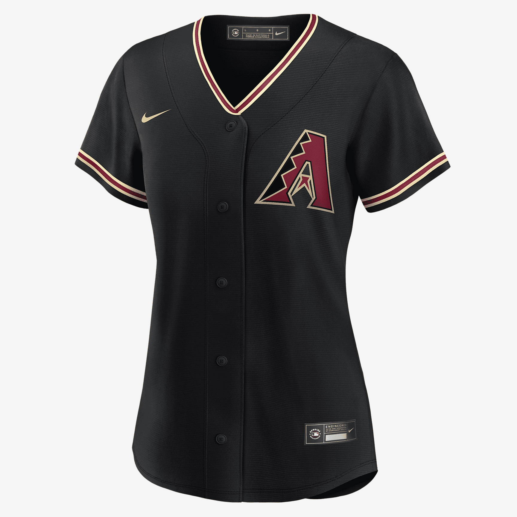 MLB Arizona Diamondbacks Women's Replica Baseball Jersey - Black – Supreme  Sports Style